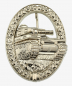 Preview: German Army, Panzer Assault Badge in Silver Manufacturer DH